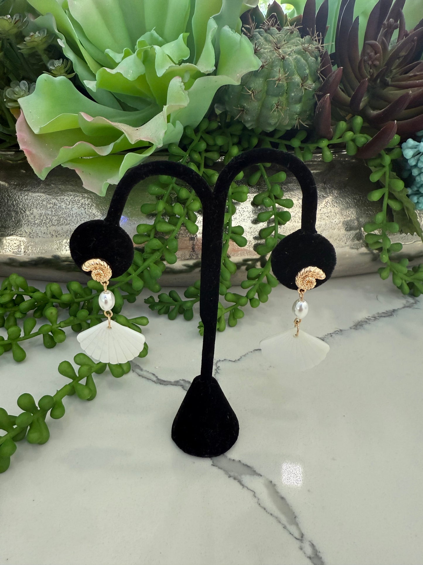Caracol earrings