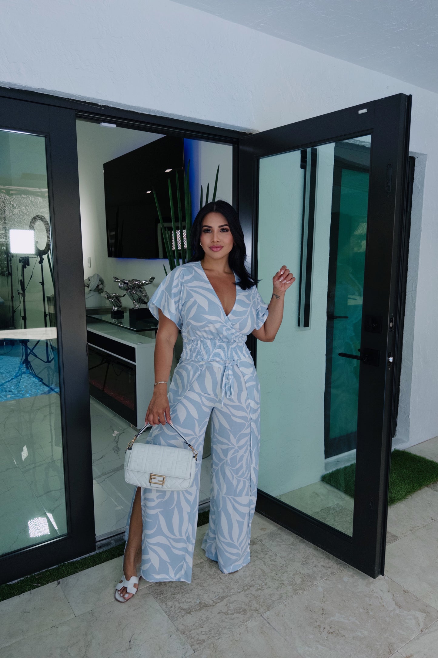 Baby blue set