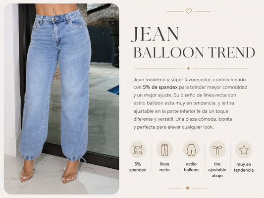 Balloon jeans