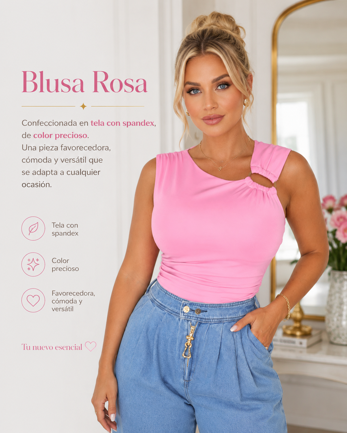 Rosa top
