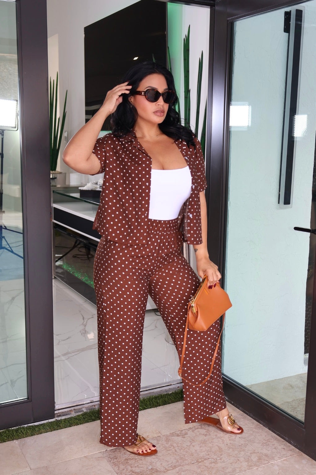 Polka dot set