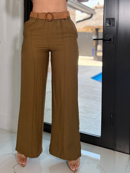Olive pants