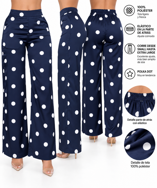 Polka dot pants