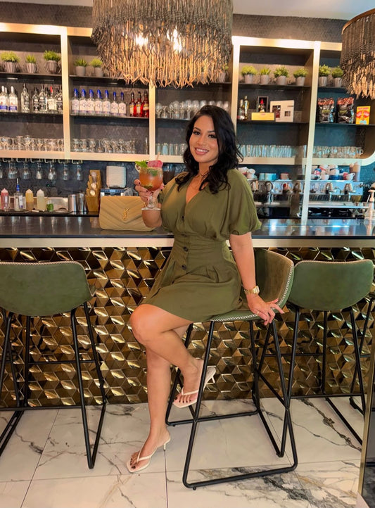 Olive dress
