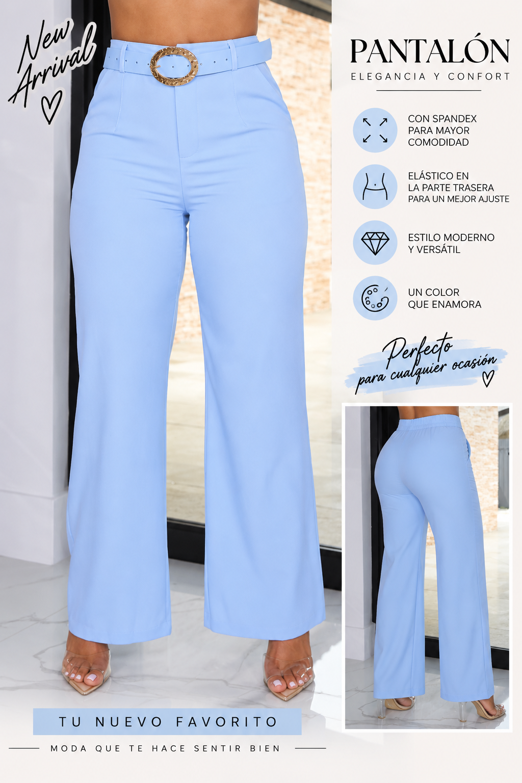 Baby blue pants
