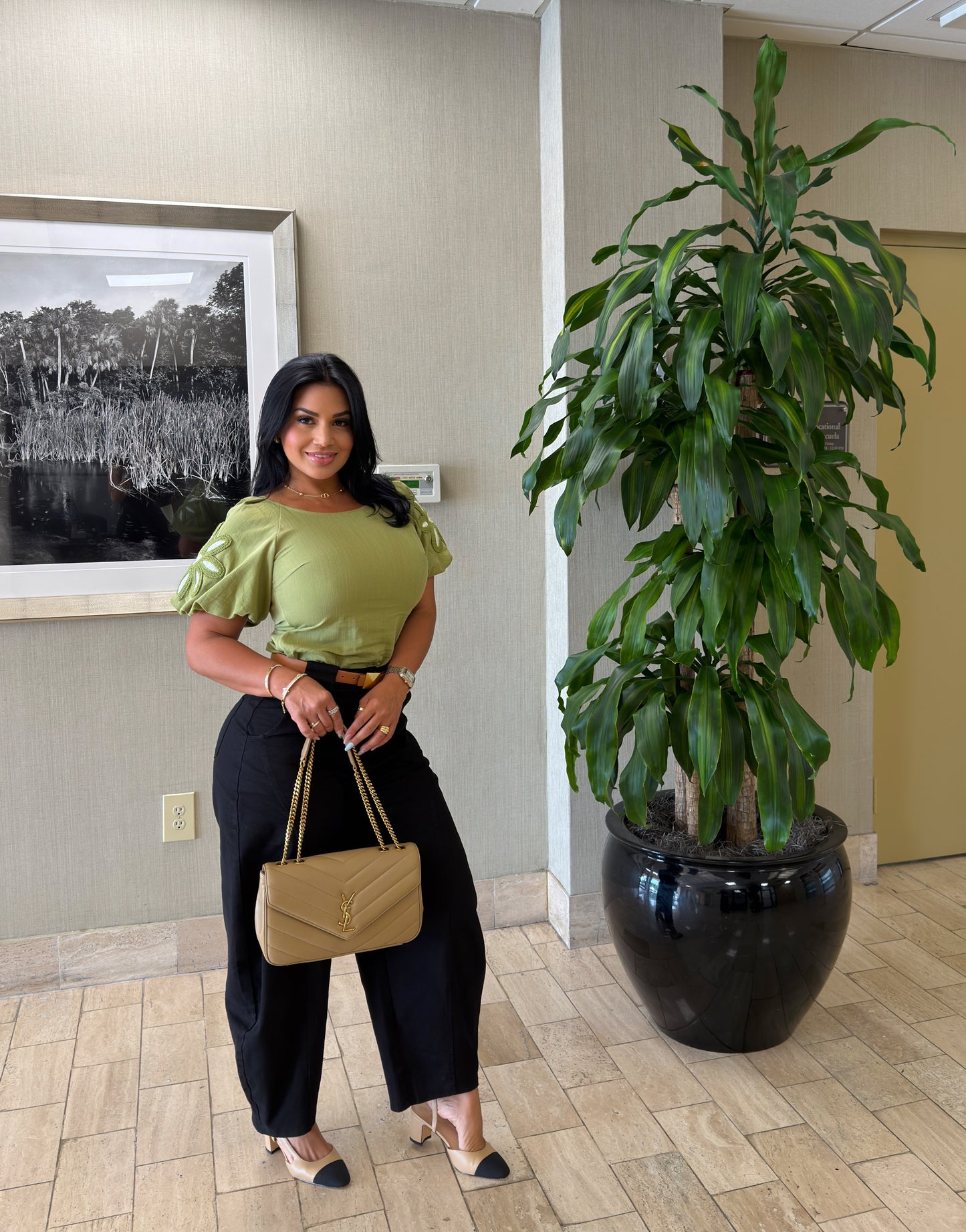 Olive top
