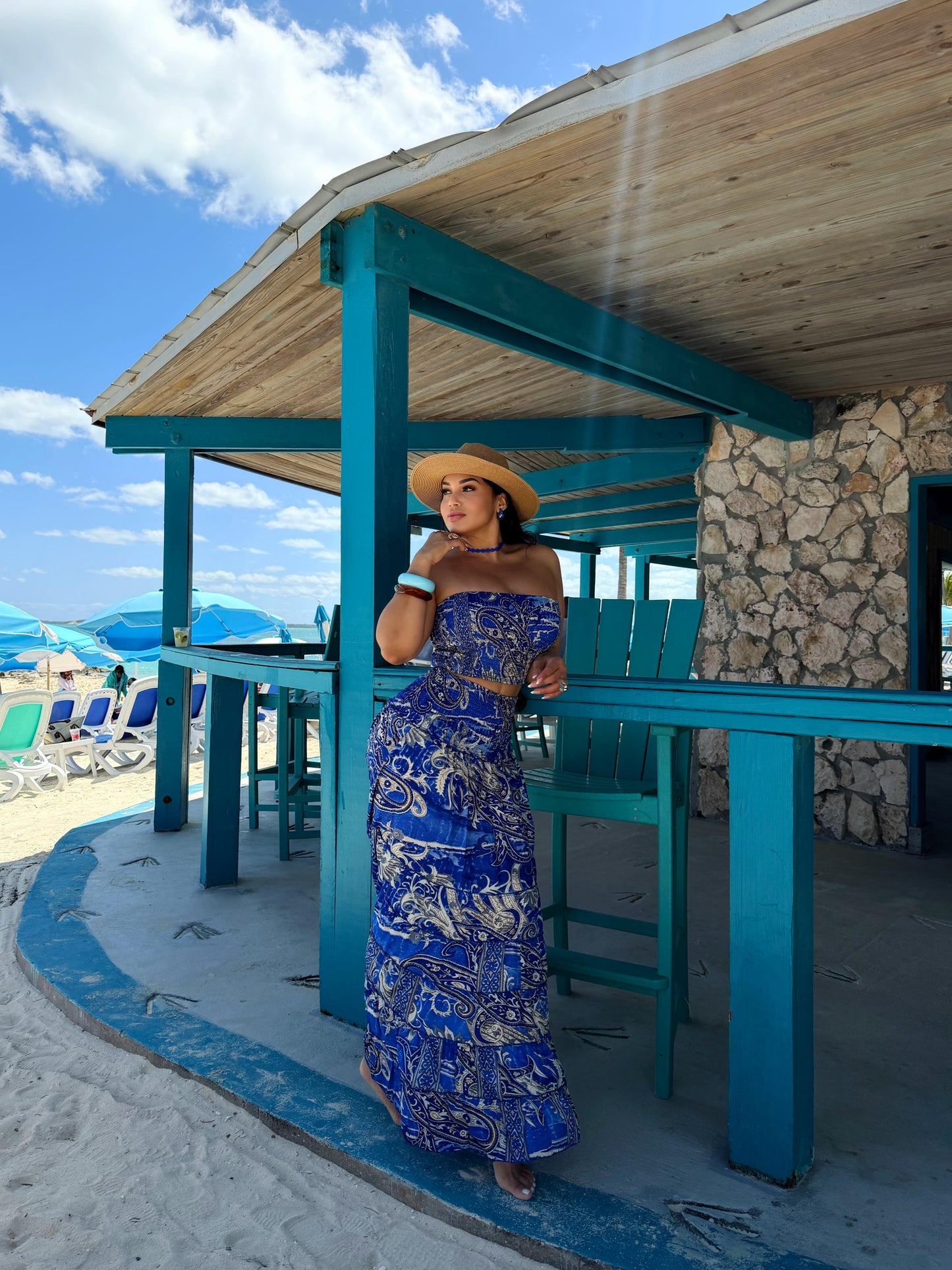 Blue set