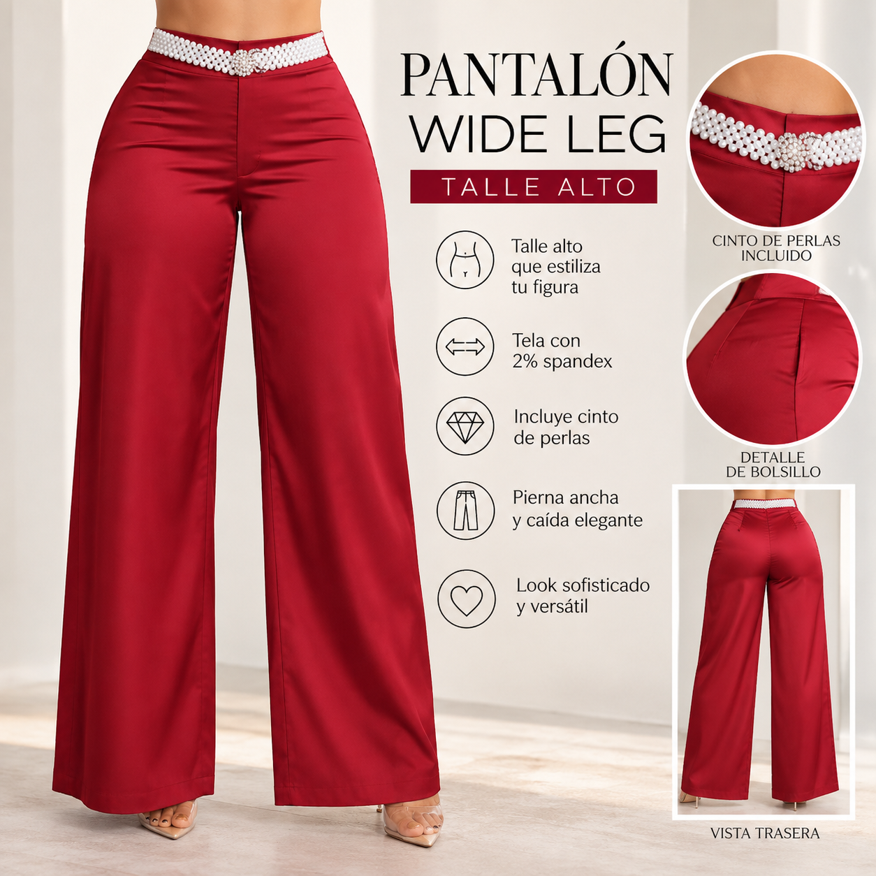 Burgany pants